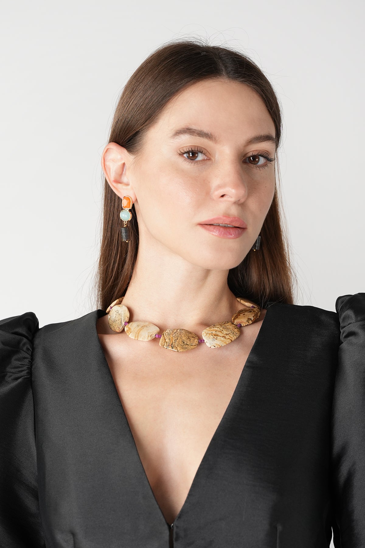 Honey Stone<br>Necklace