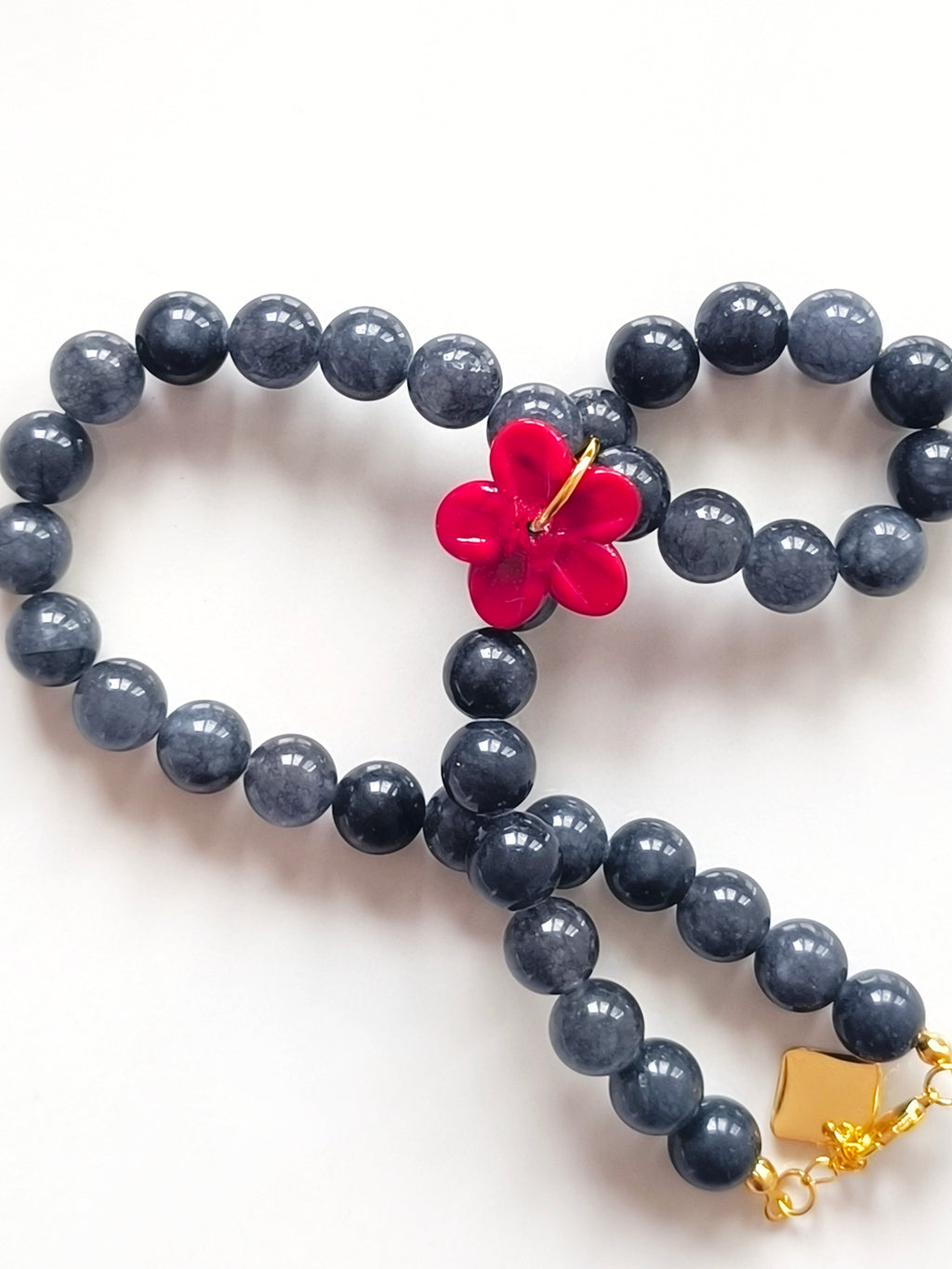 Nerina Blue-Grey Necklace