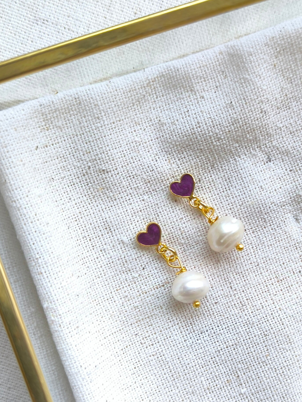 Bella Heart Earrings