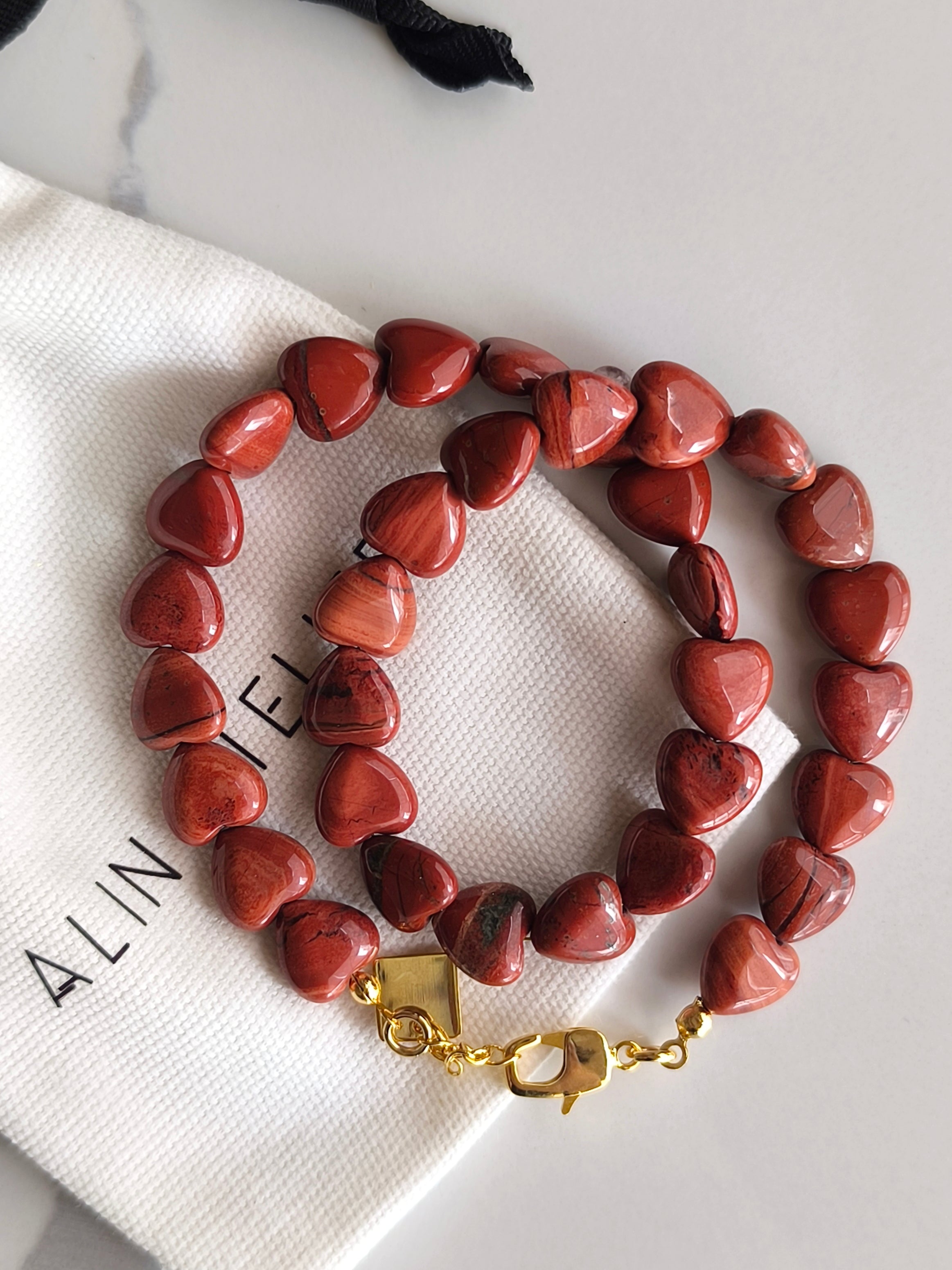 Amour Fin | Beloved Red Jasper Necklace