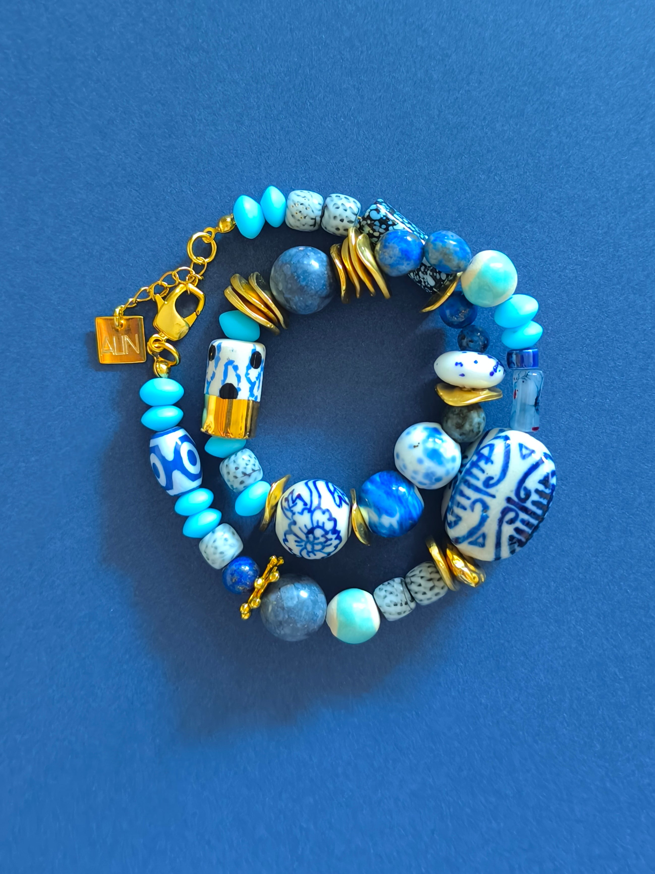 Mista Mix Blue Necklace