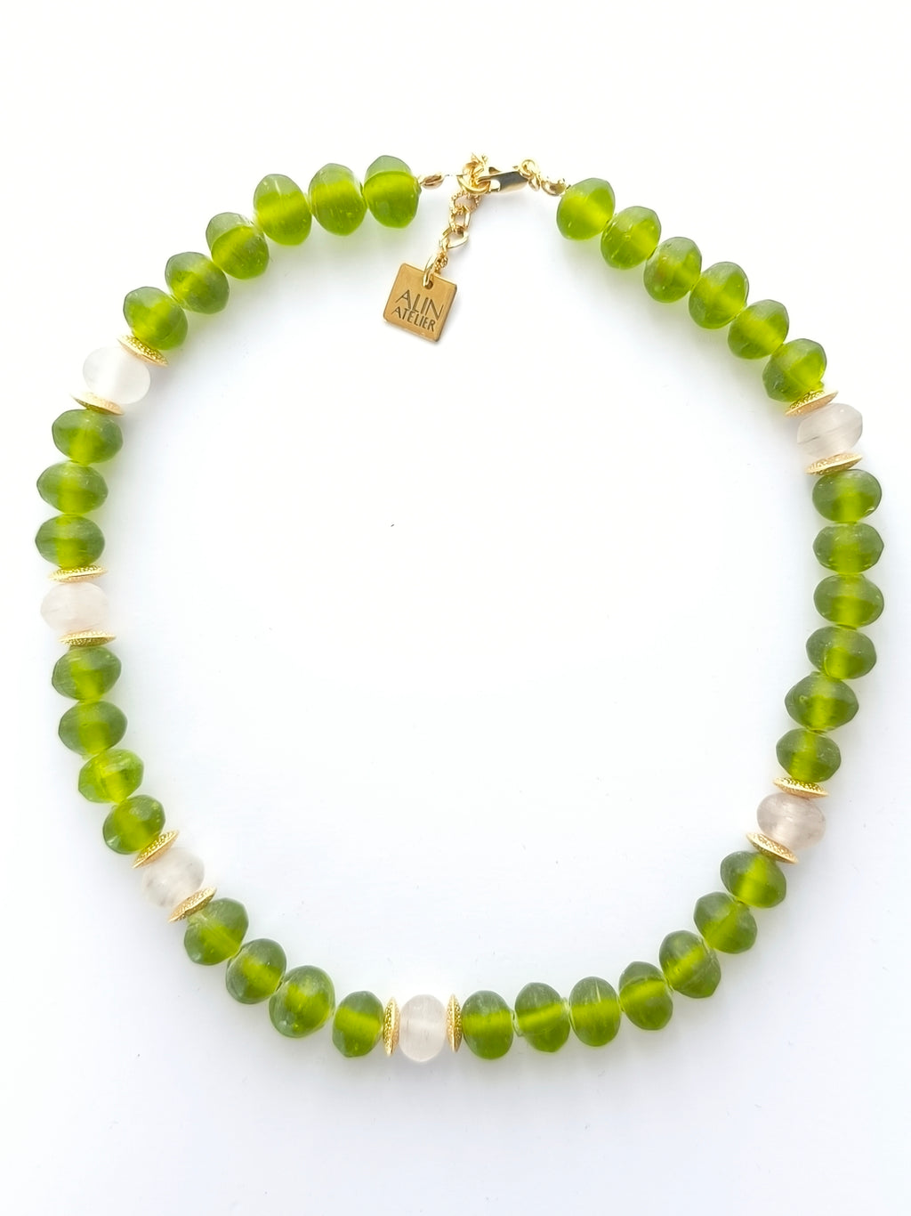 Virelia Green Necklace
