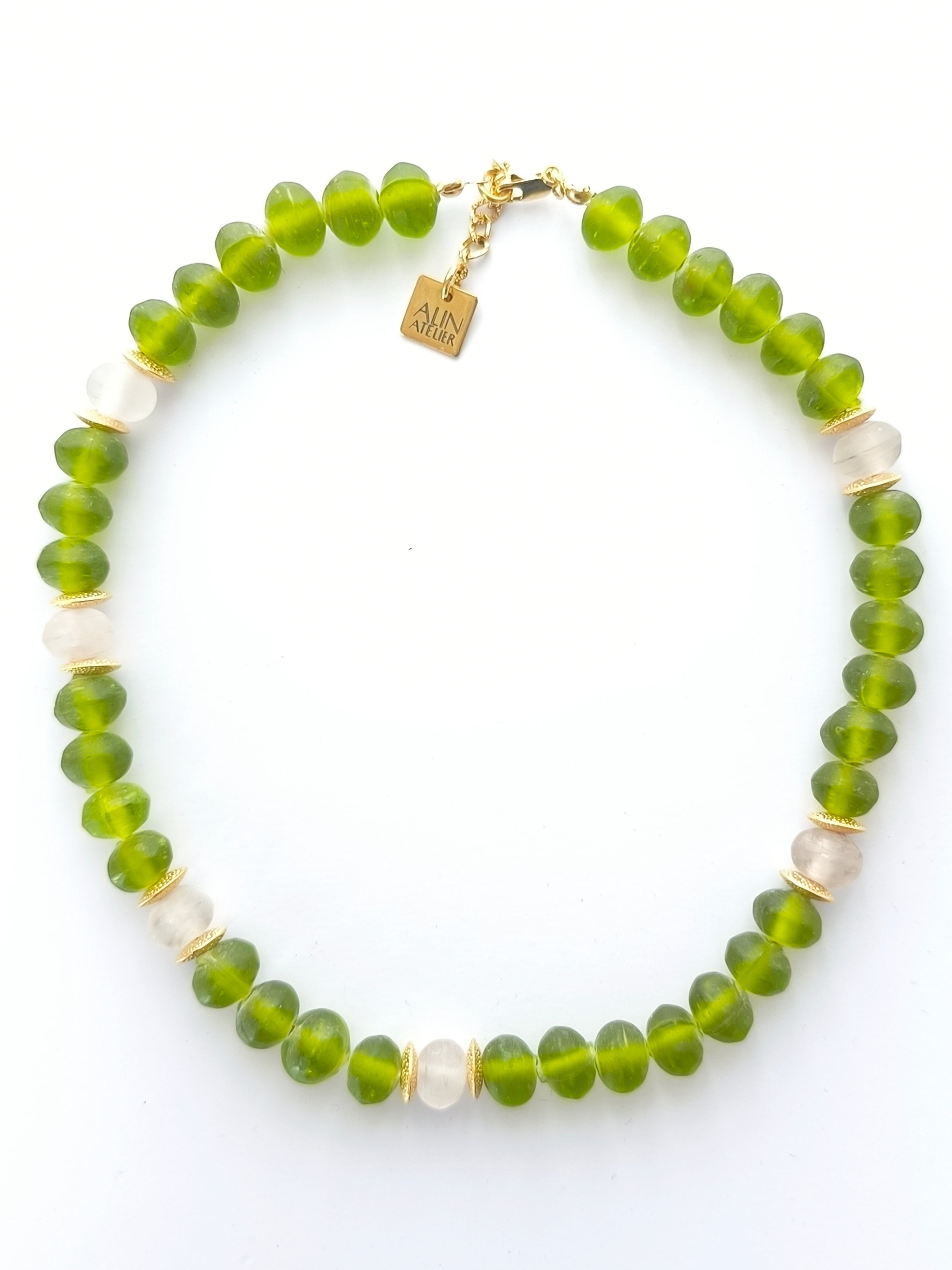 Virelia Green Necklace