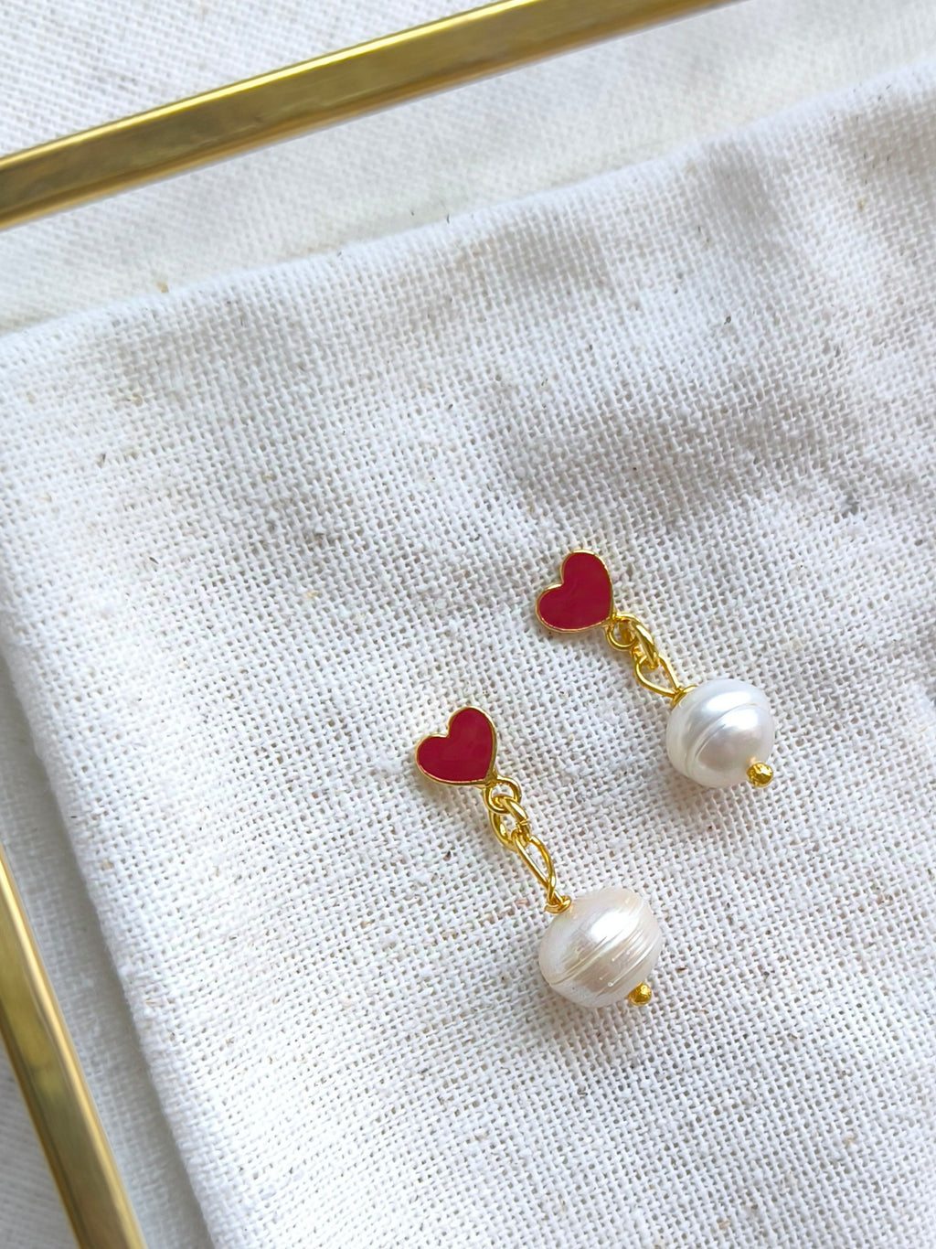Bella Heart Earrings