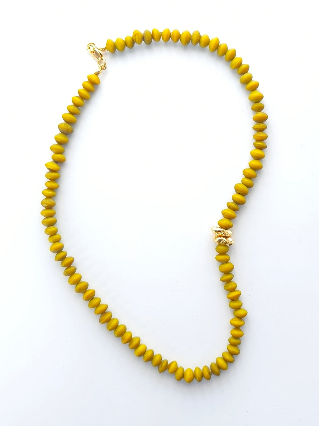 Terra Viva Mustard Yellow Necklace