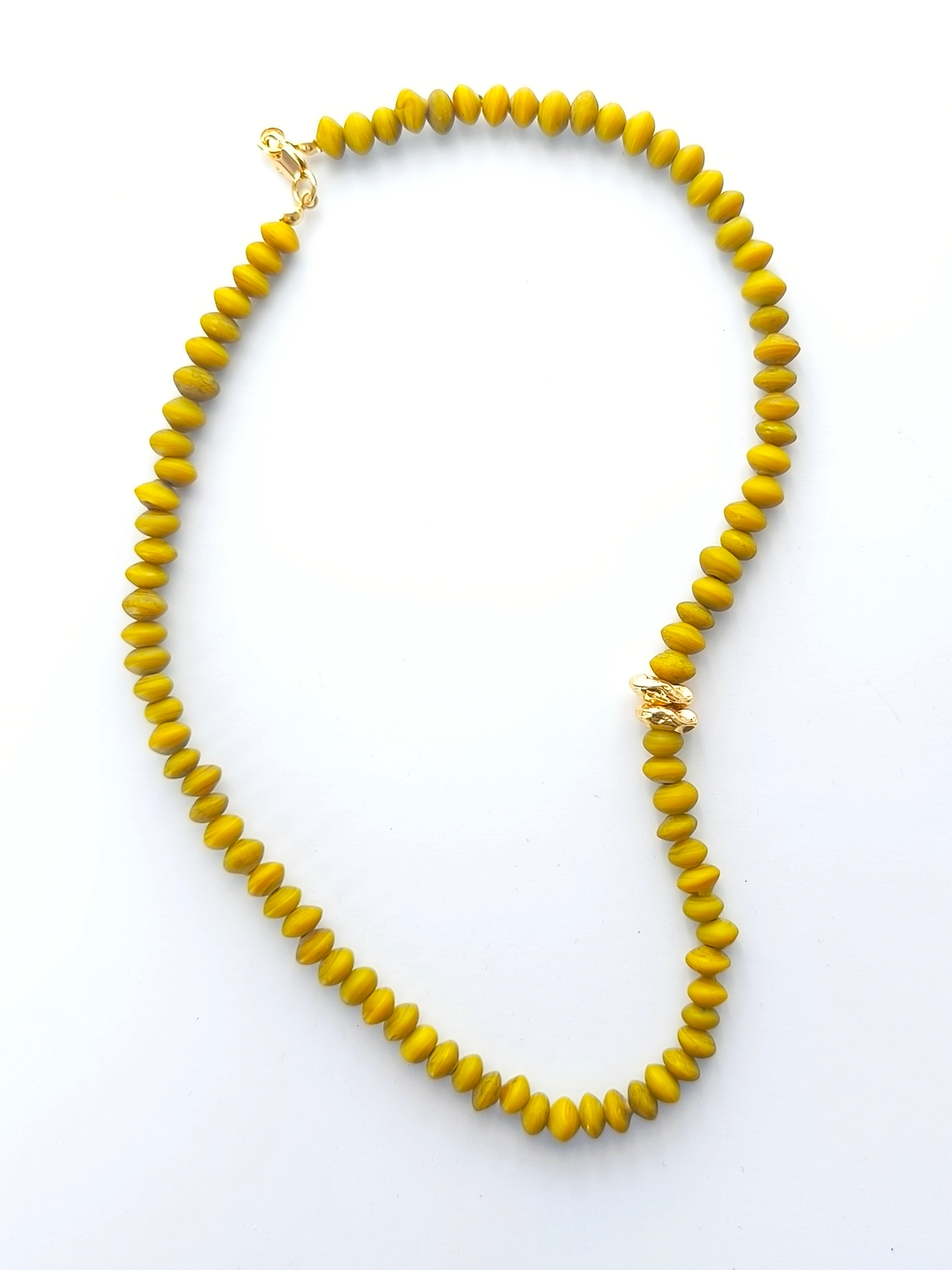 Terra Viva Mustard Yellow Necklace