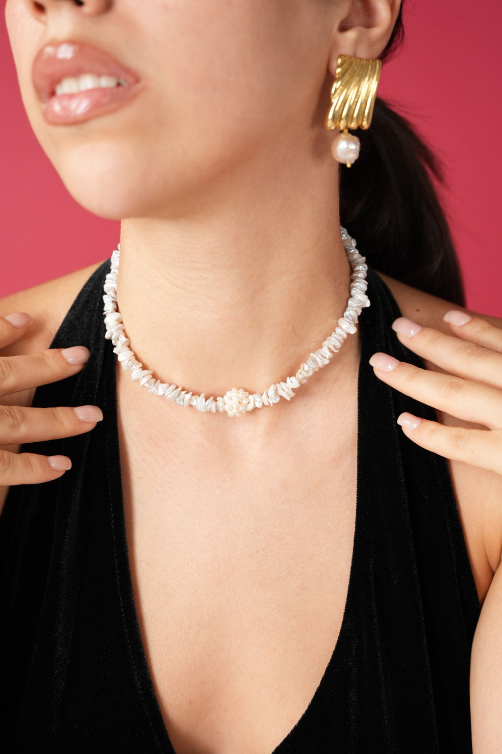 Patrizia Silver Necklace