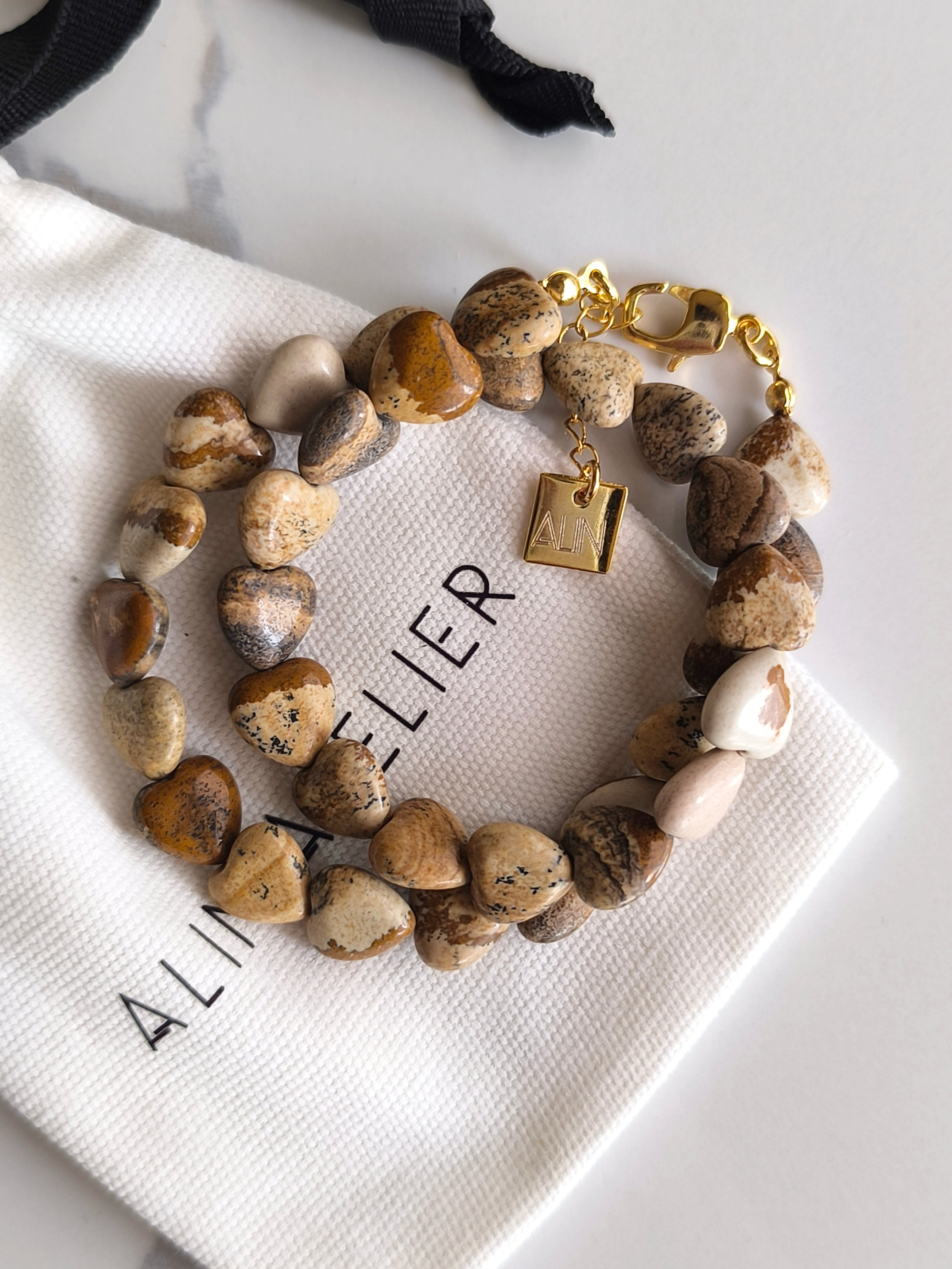 Amour Fin | Beloved Jasper Necklace