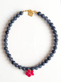 Nerina Blue-Grey Necklace