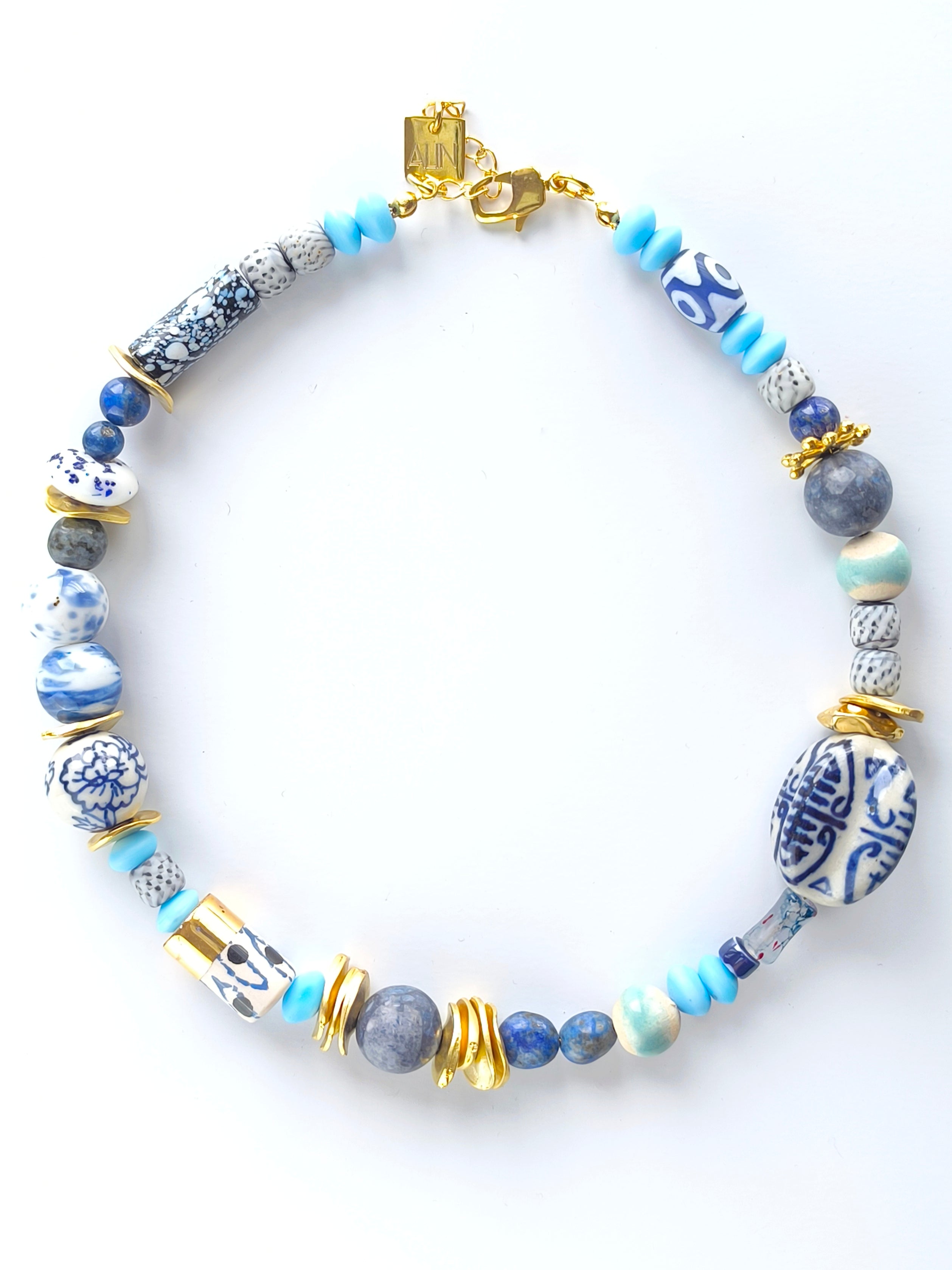 Mista Mix Blue Necklace