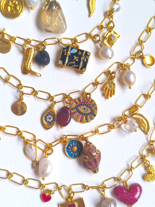 Charm/Evil Eye Bracelet