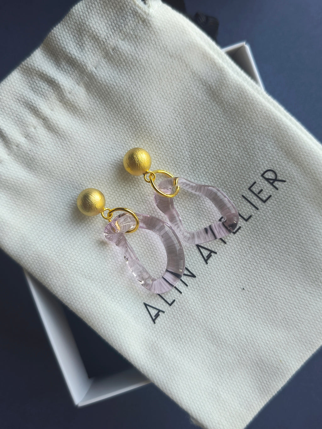 Vetra Pink Earrings
