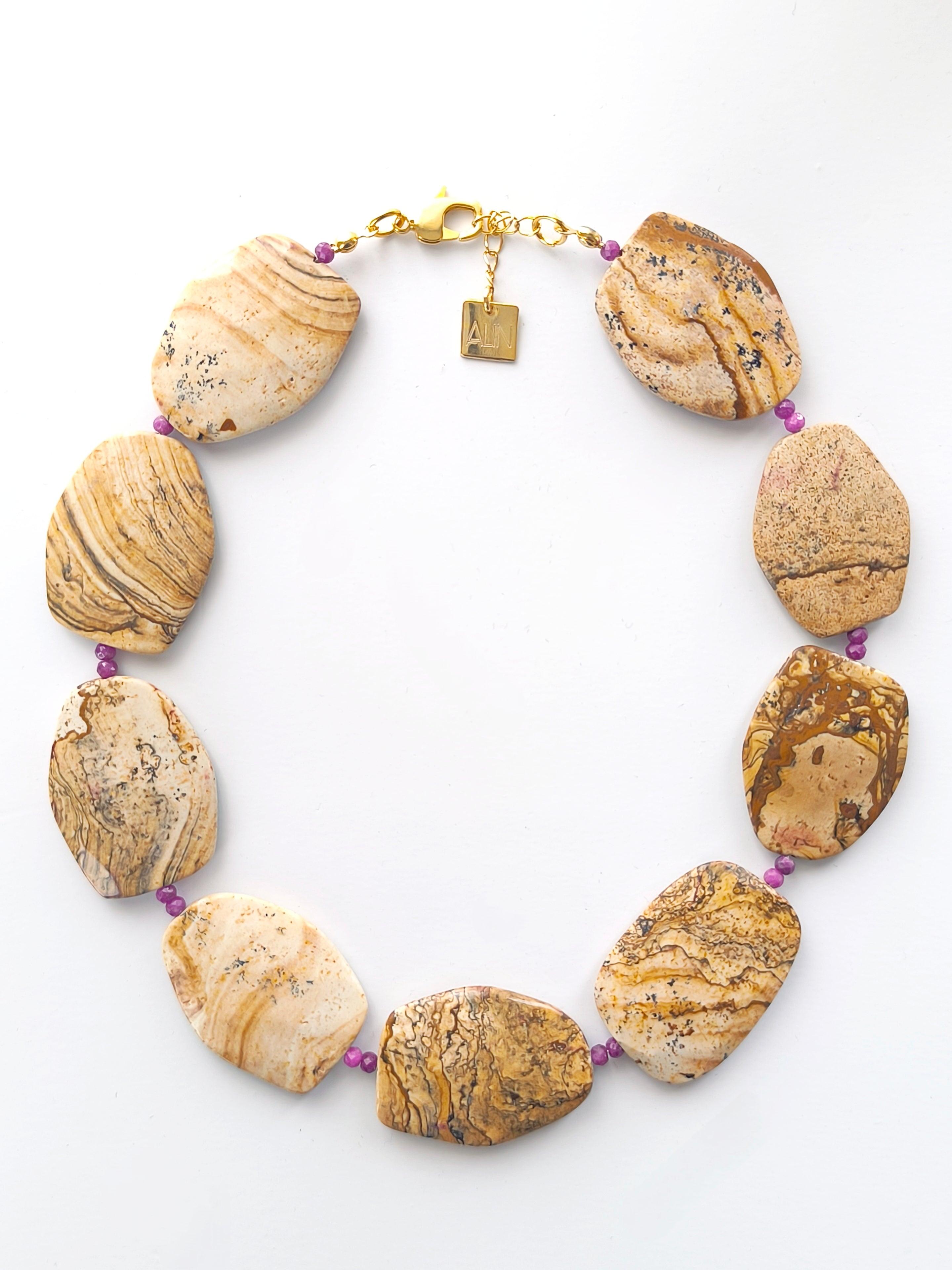 Honey Stone<br>Necklace