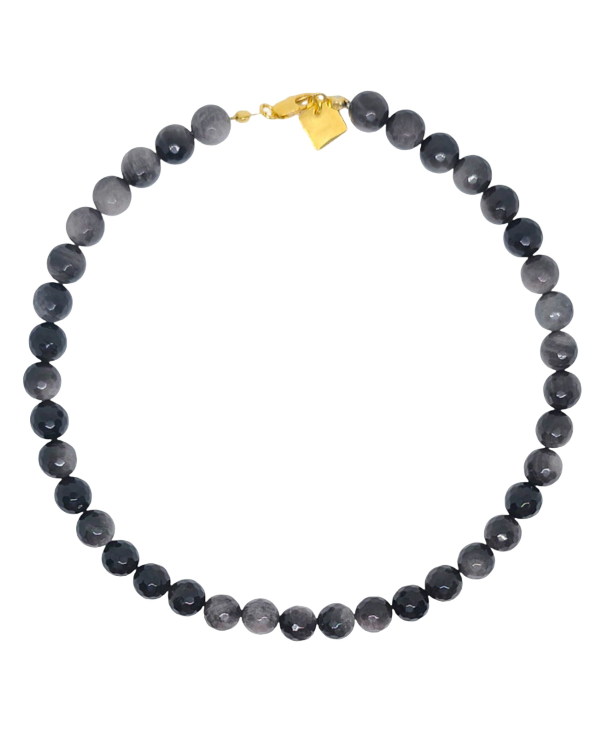 Obsidian  Kolye