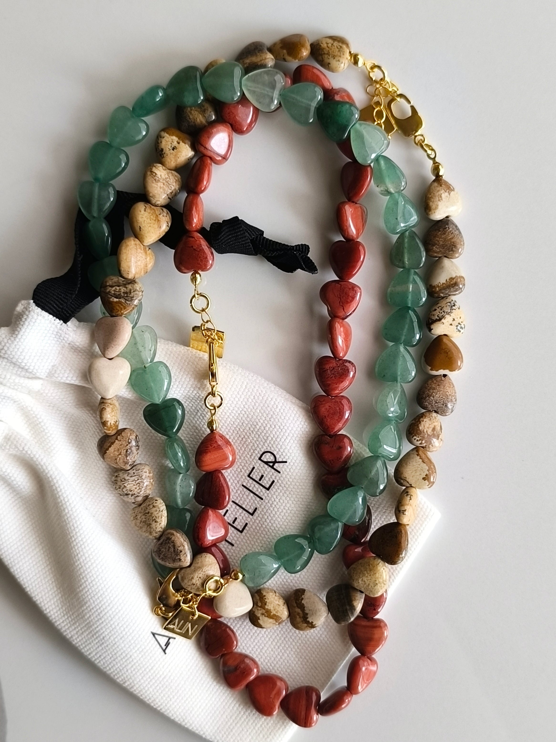 Amour Fin | Beloved Aventurine Necklace