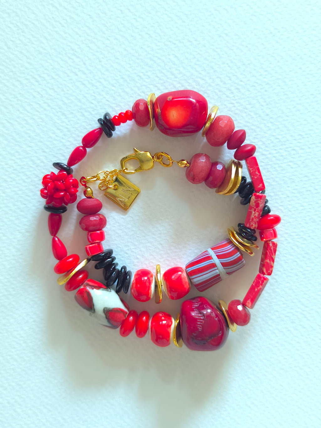 Mista Mix Red Necklace