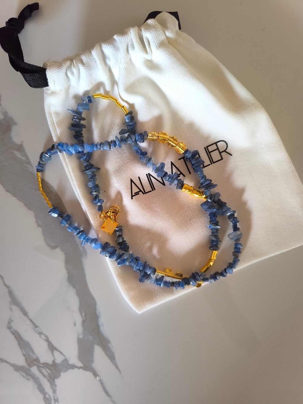 Pulse Blue Necklace