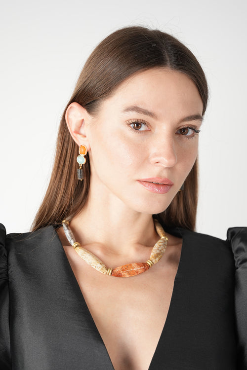 Beige Muse Necklace