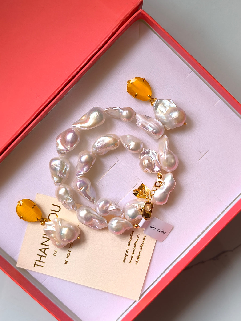 AVELINE BAROQUE NECKLACE